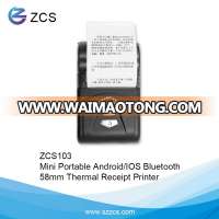 Portable Bluetooth Thermal Printer, Restaurant Billing Receipt Machine, wireless pos printer