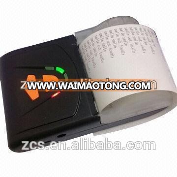 handheld portable bluetooth thermal printer for taxi receipt/POS/mobile pay